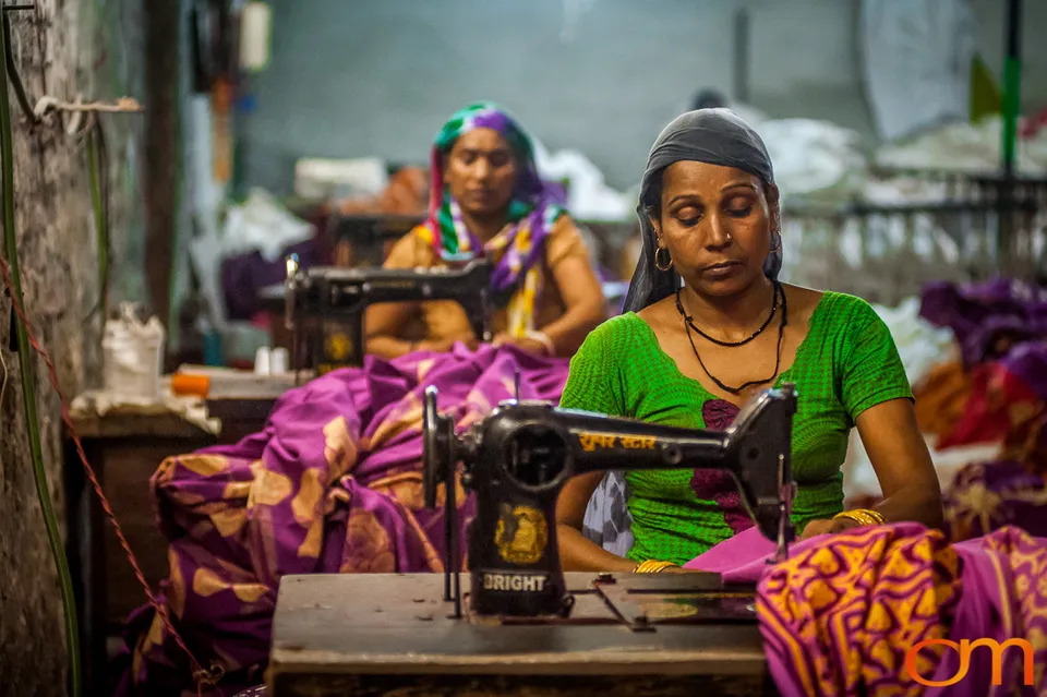 Textile Production and Hand Block Printing in Meerut, India