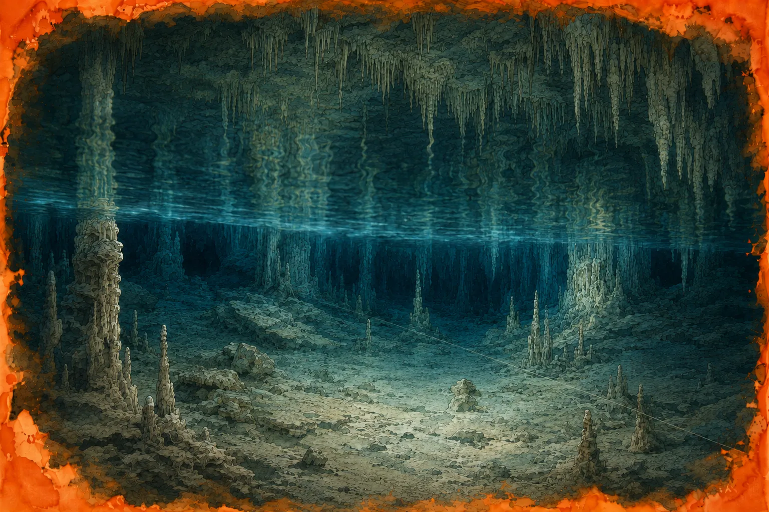 Cenotes with Halocline