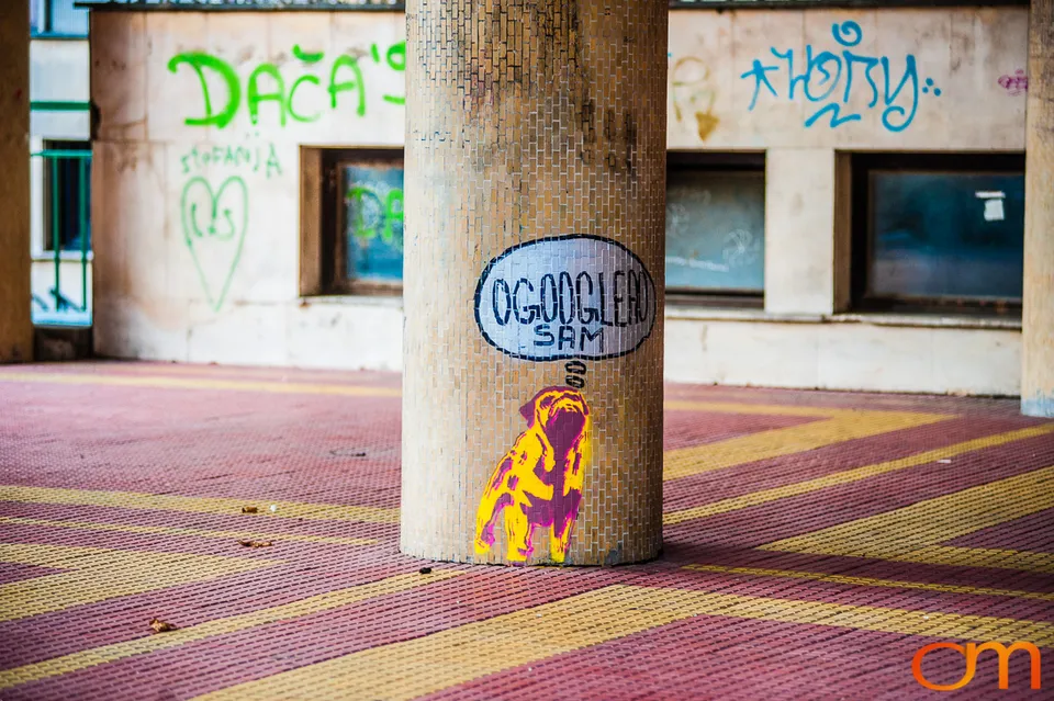 Belgrade Street Art: The Colorful White City