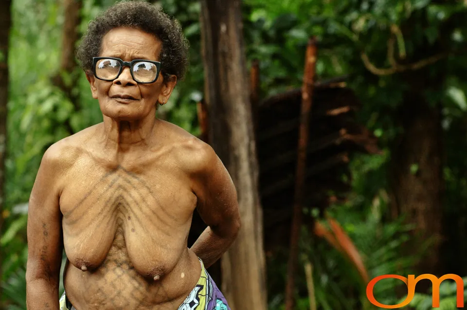 Traditional Women’s Tattoos of Ambae