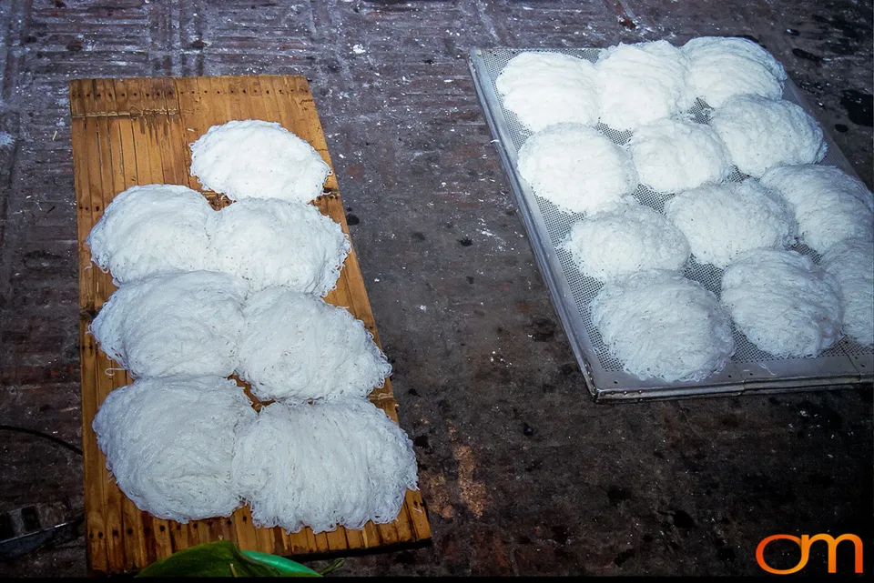 Making Fresh Rice Noodles in Vietnam