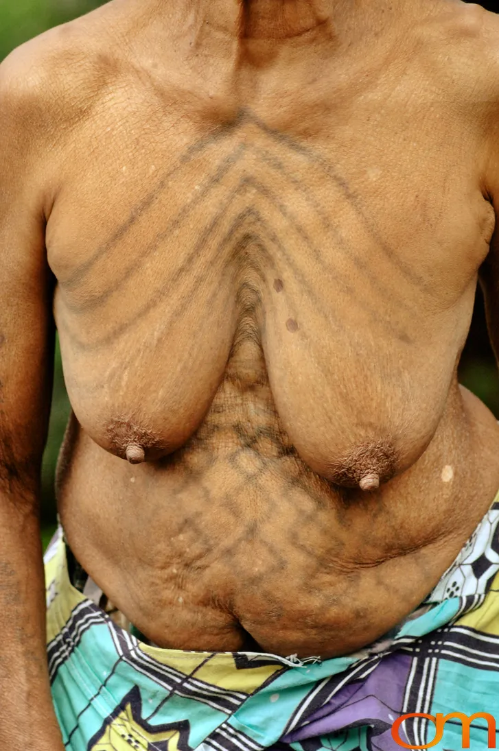 Traditional Women’s Tattoos of Ambae