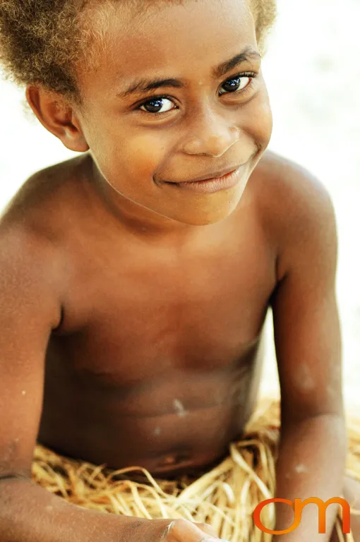 Blond Hair in the Solomon Islands