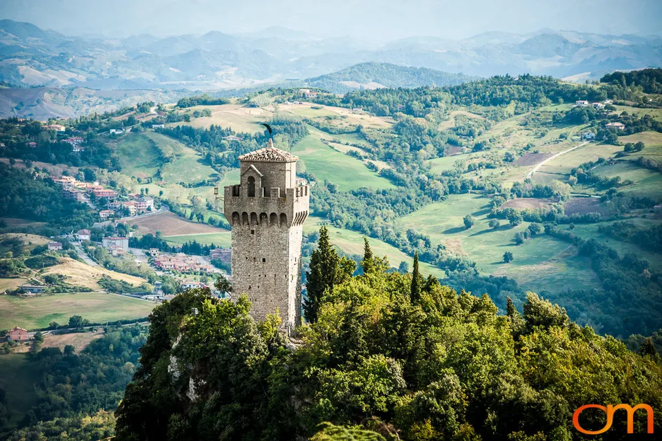 The Three Towers of Mount Titano
