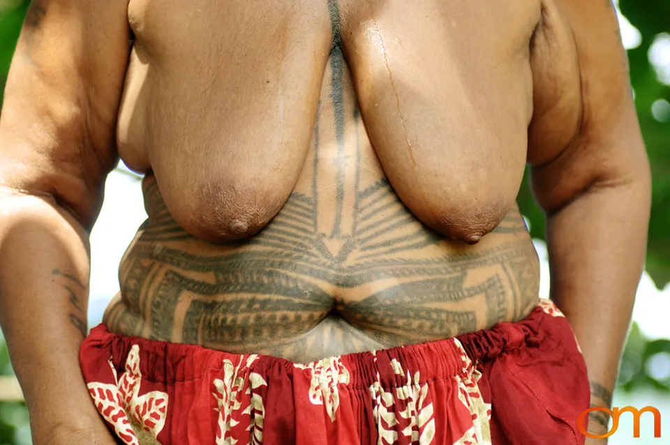 Traditional Tattoos of Ontong Java Atoll