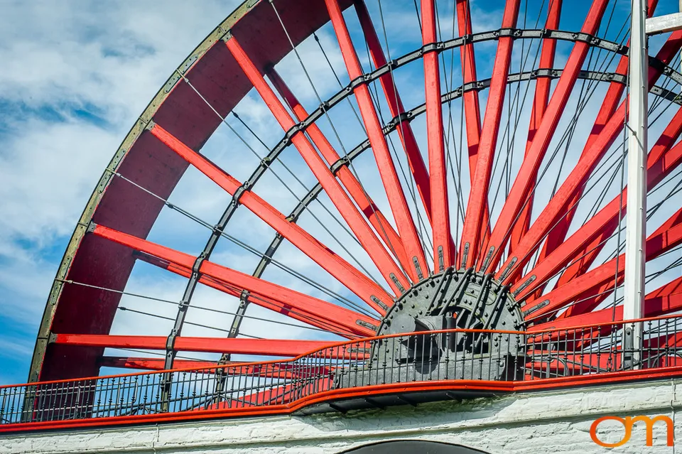 The Great Laxey Wheel and Mines Trail