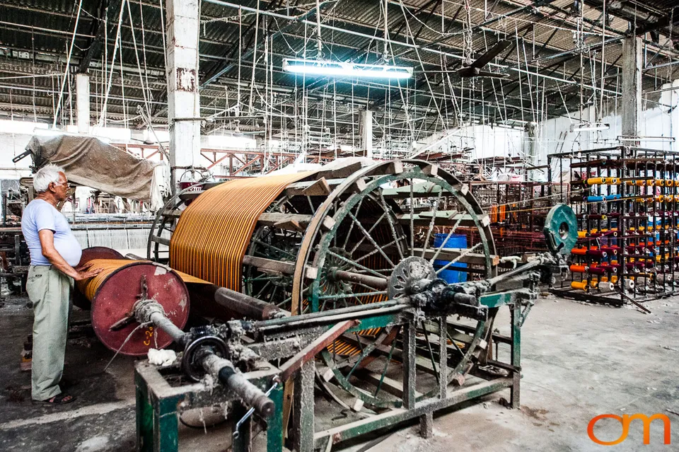 Textile Production and Hand Block Printing in Meerut, India