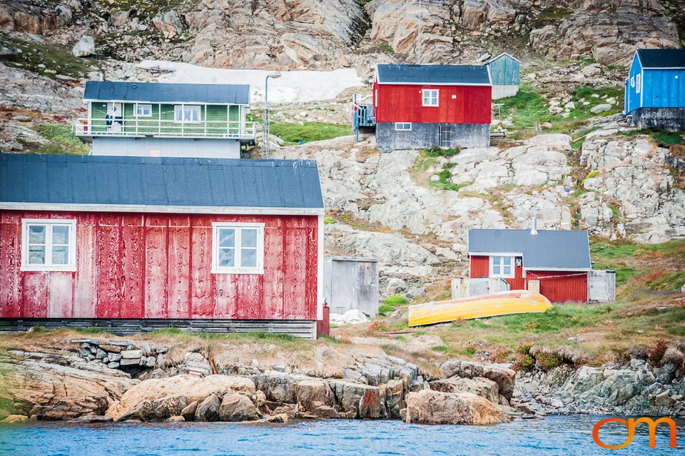 Village Life in Kuummiit, Greenland