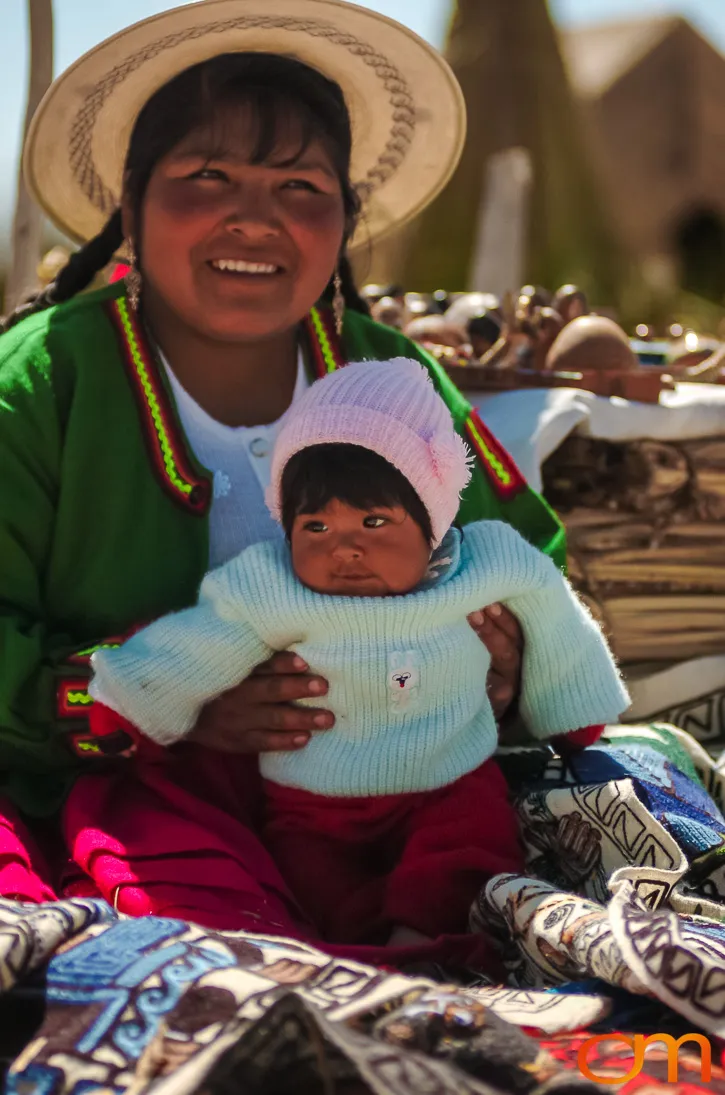 The Uros Floating Islands of Lake Titicaca