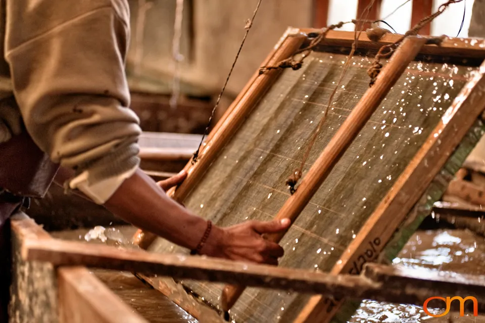 Traditional Bhutanese Papermaking