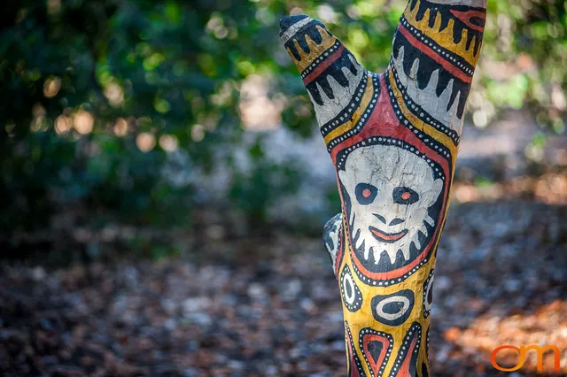 Papua New Guinea Sculpture Garden at Stanford University