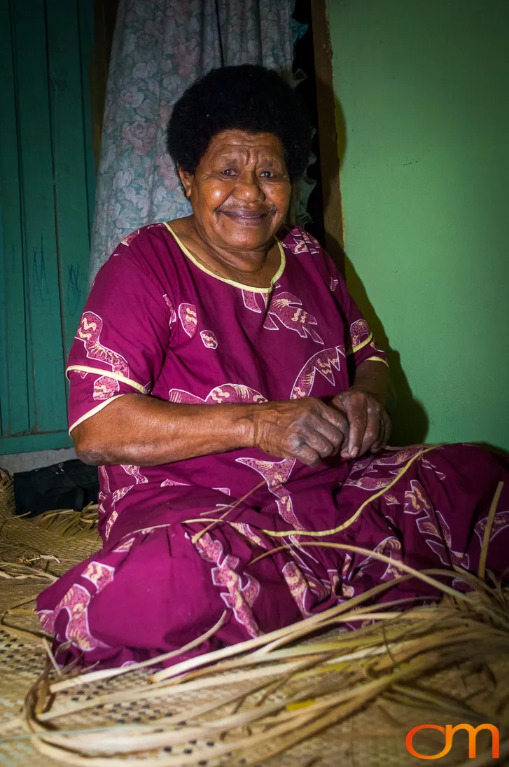 Viseisei Village and Pandanus Mat Weaving
