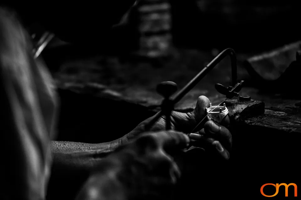 Silversmithing in Bali