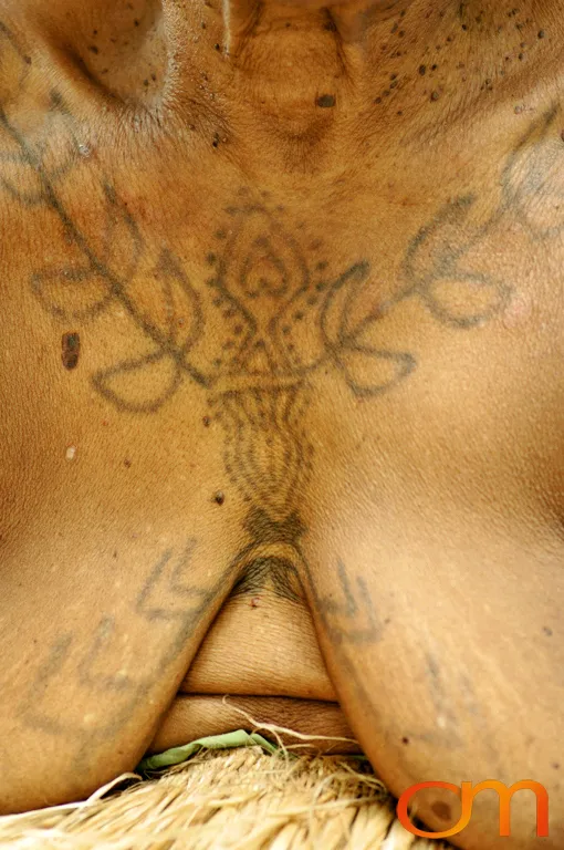 Traditional Tattoos of Langa Langa Lagoon