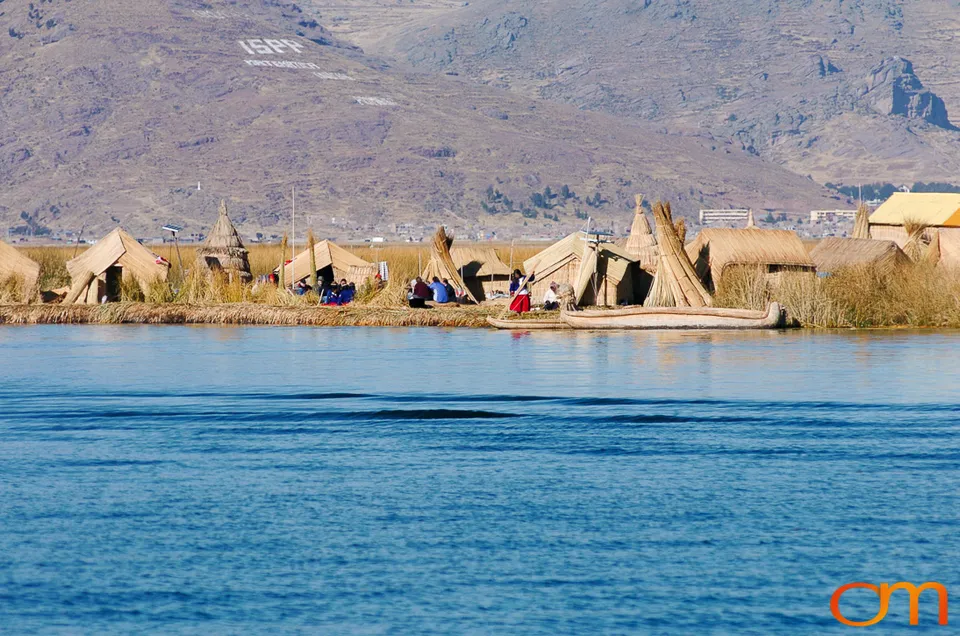 The Uros Floating Islands of Lake Titicaca
