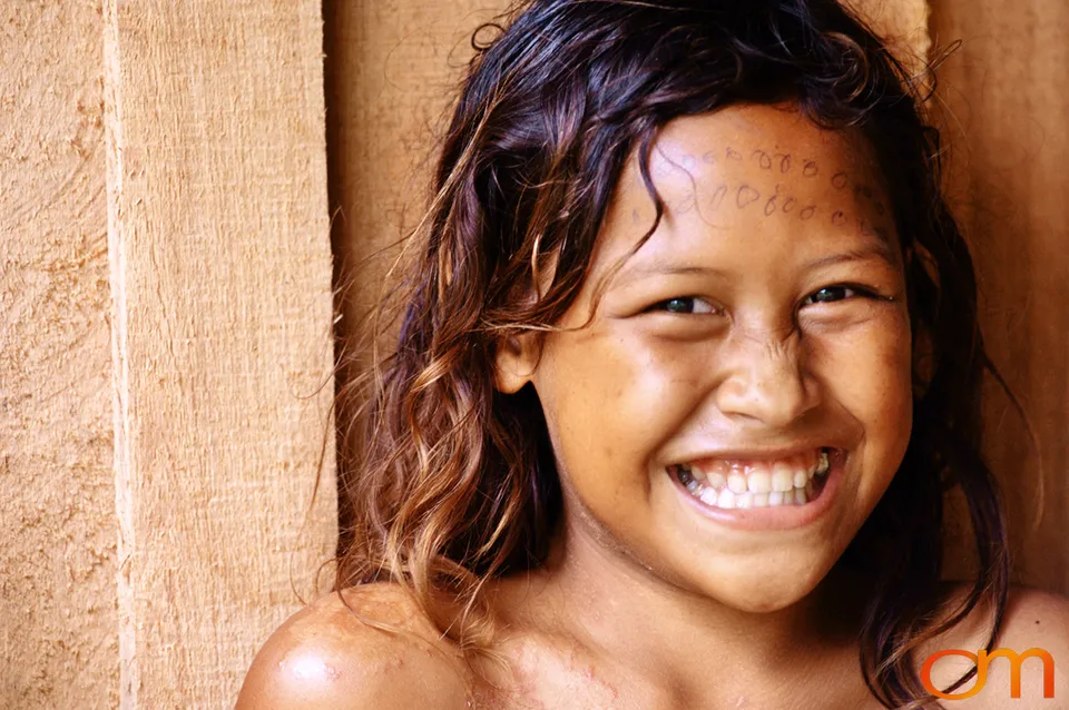 Blond Hair in the Solomon Islands