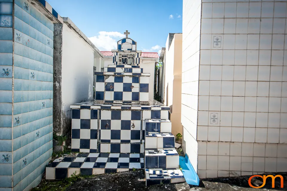 Tiled Tombs of Pointe-Noire Cemetery