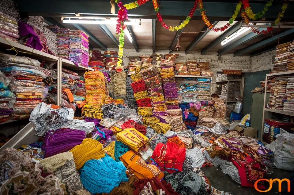 Textile Production and Hand Block Printing in Meerut, India