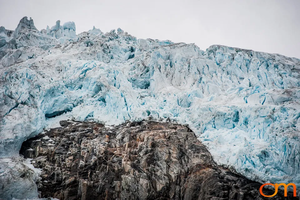 Glaciers and Icebergs of East Greenland