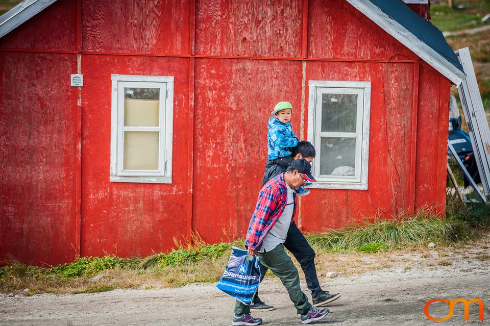 Village Life in Kuummiit, Greenland