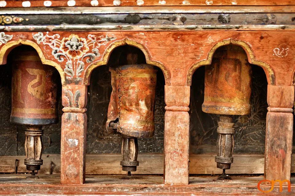 Prayer Wheels at Bhutan’s National Memorial Chorten