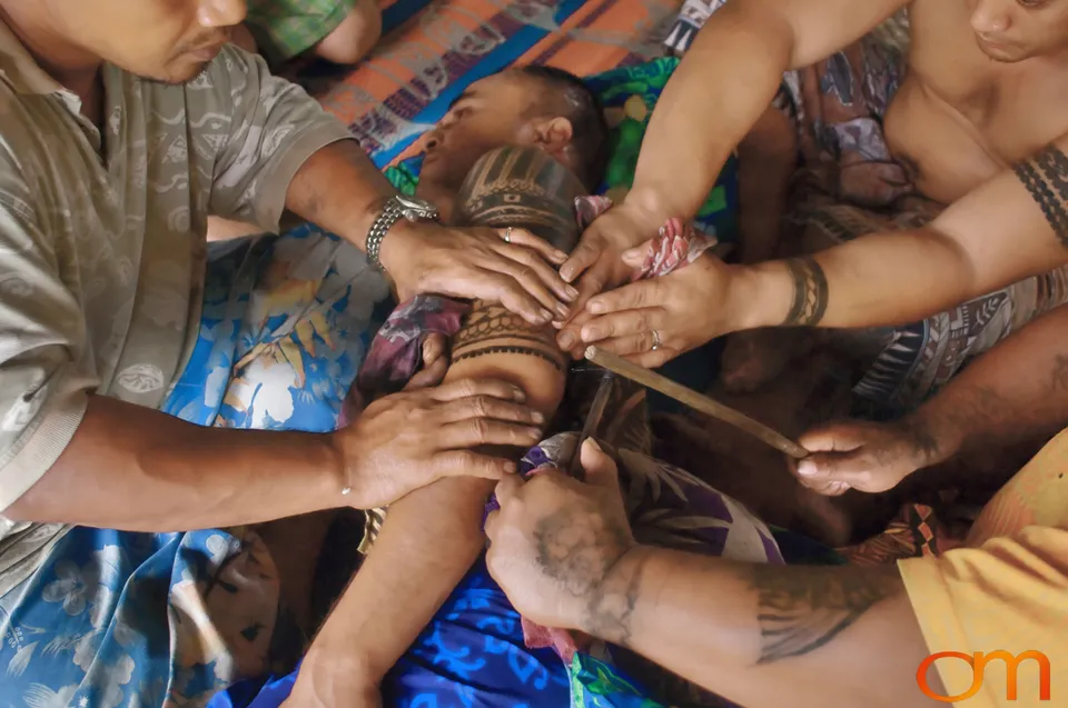 Samoan Peʻa: Traditional Male Tatau