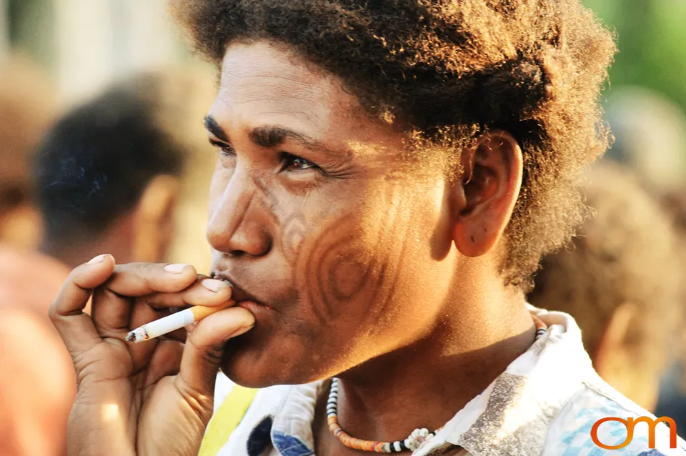 Facial Scarification in Langa Langa Lagoon