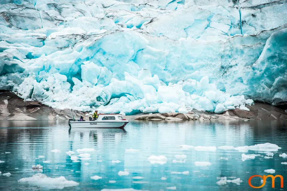Glaciers and Icebergs of East Greenland