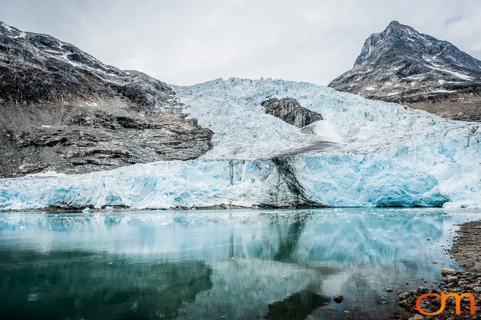 Glaciers and Icebergs of East Greenland