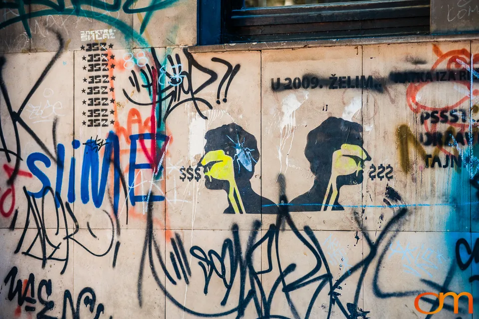 Belgrade Street Art: The Colorful White City