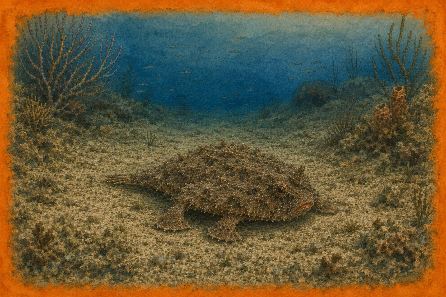 Roughback Batfish