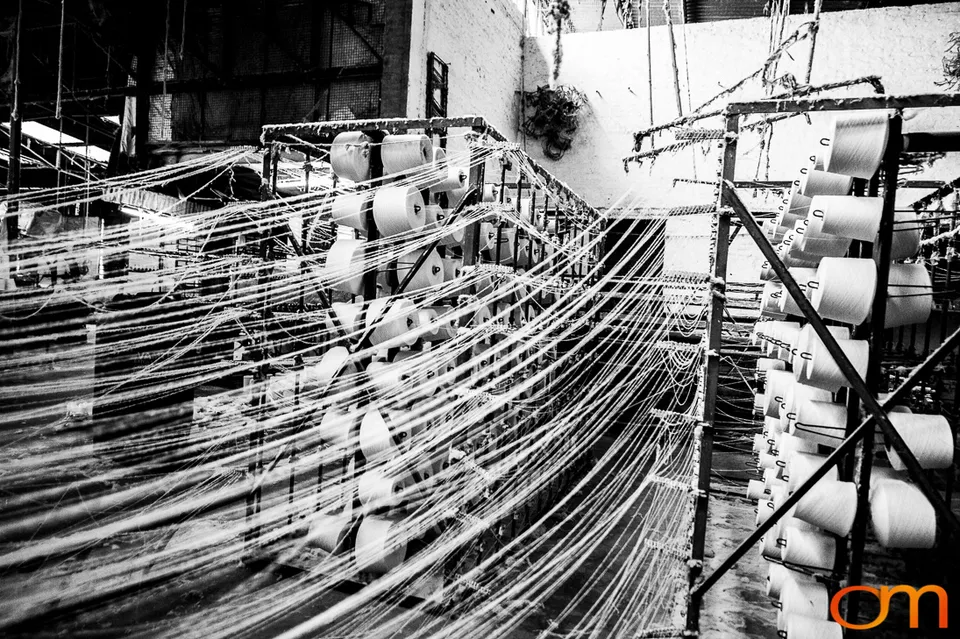 Textile Production and Hand Block Printing in Meerut, India