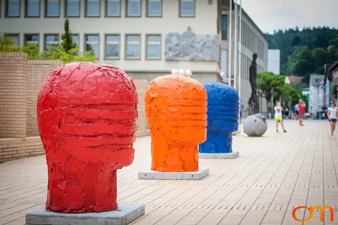 Public Sculpture in Vaduz, 2015