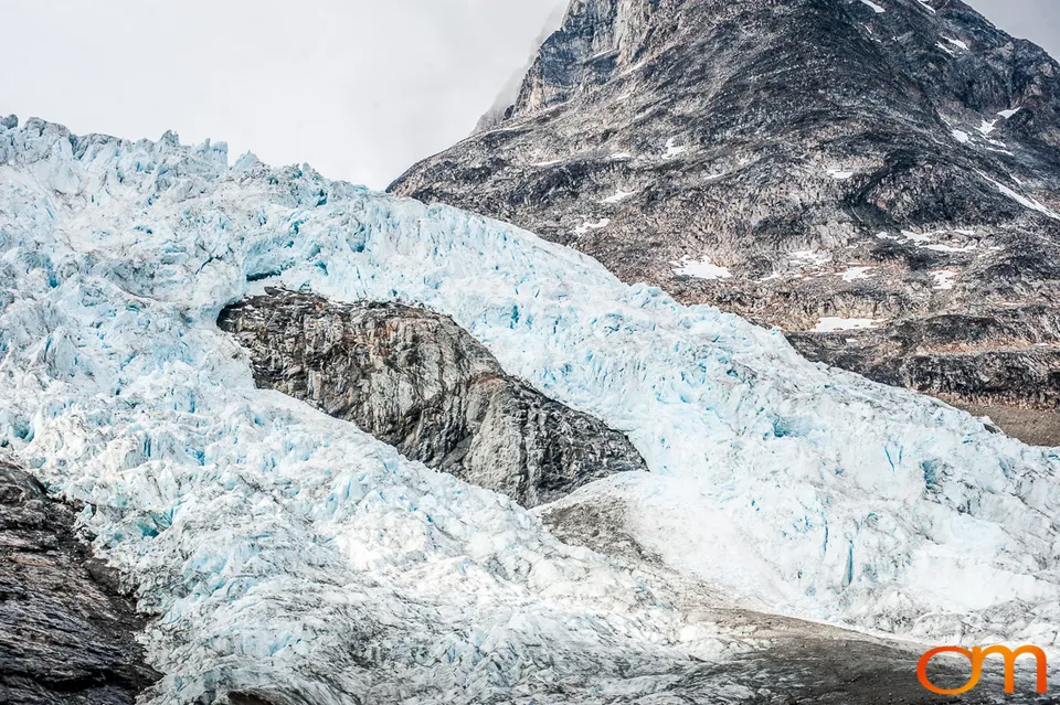 Glaciers and Icebergs of East Greenland