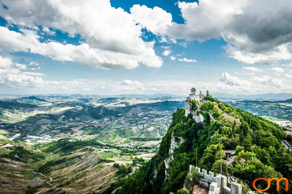 The Three Towers of Mount Titano