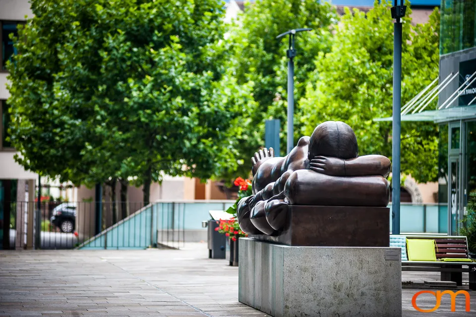 Public Sculpture in Vaduz, 2015