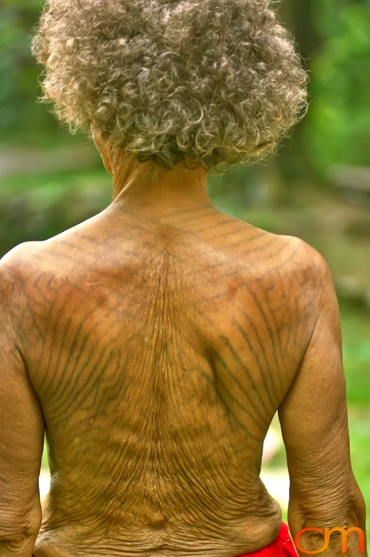 Traditional Women’s Tattoos of Ambae
