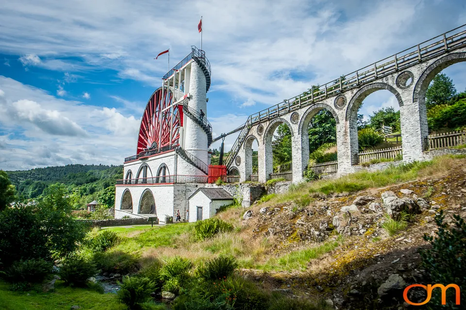 The Great Laxey Wheel and Mines Trail