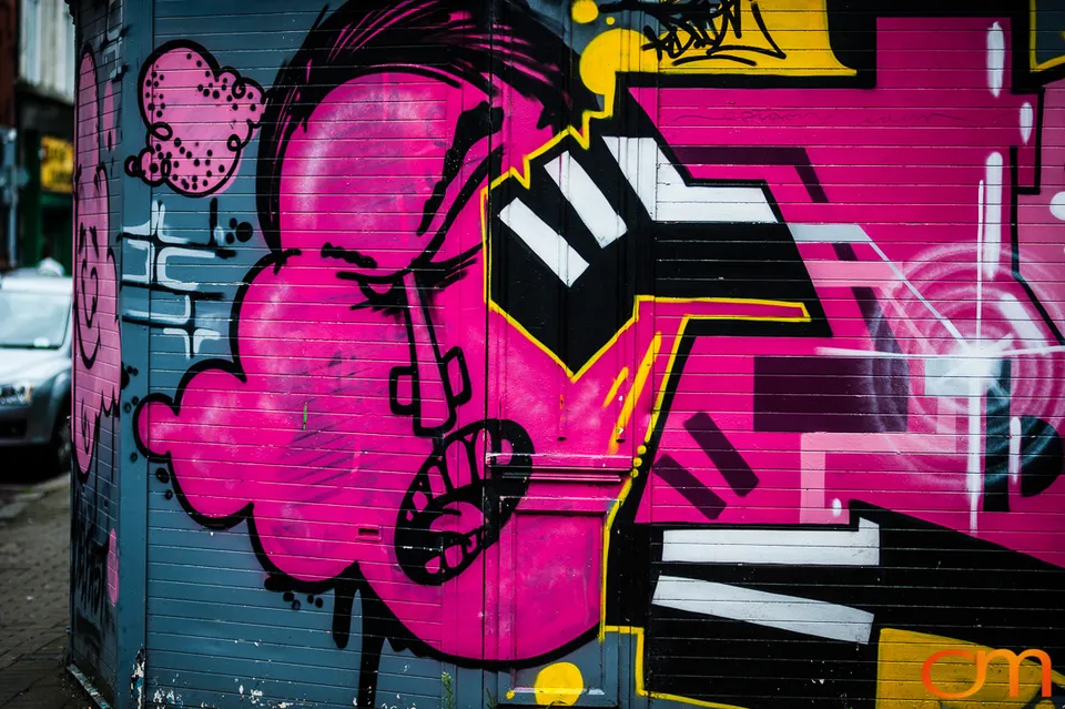 Belfast Street Art: North Street and the Cathedral Quarter
