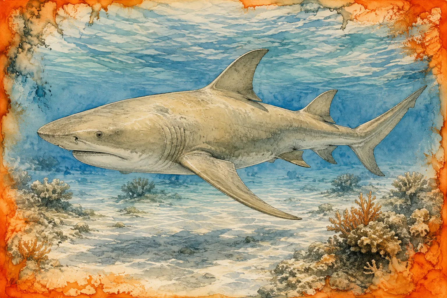 Sicklefin lemon shark