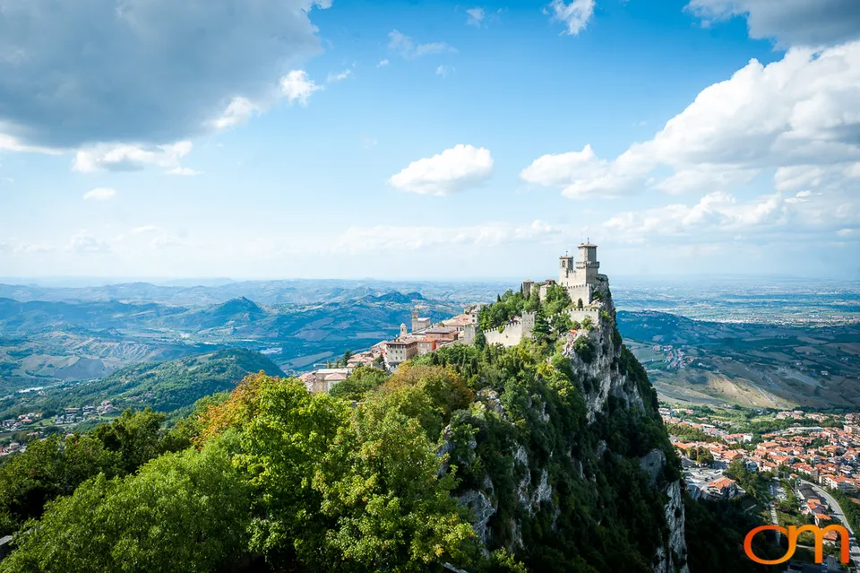The Three Towers of Mount Titano