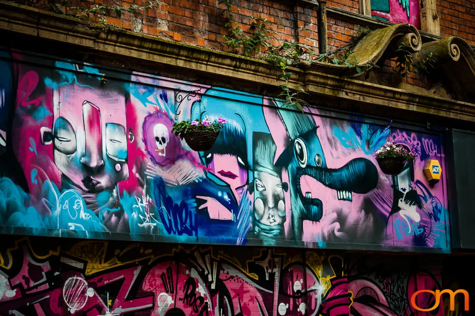 Belfast Street Art: North Street and the Cathedral Quarter